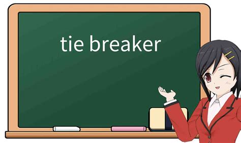tie-break significado
